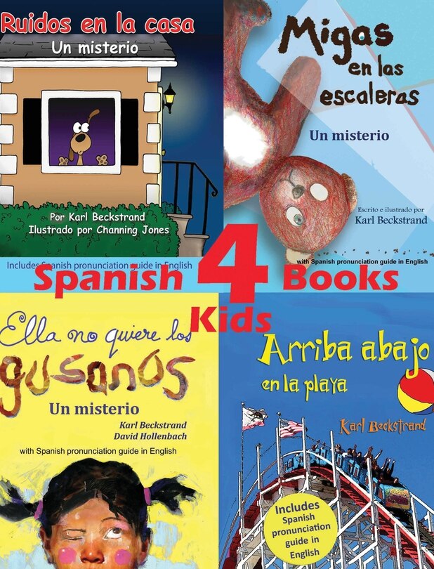 Couverture_4 Spanish Books For Kids - 4 Libros Para Niños