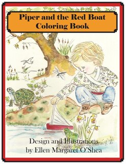 Couverture_Piper and the Red Boat Coloring book