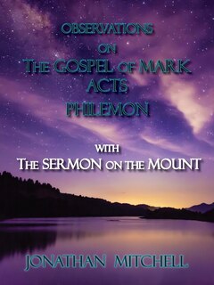 Front cover_Observations on the Gospel of Mark, Acts, Philemon, with The Sermon on the Mount