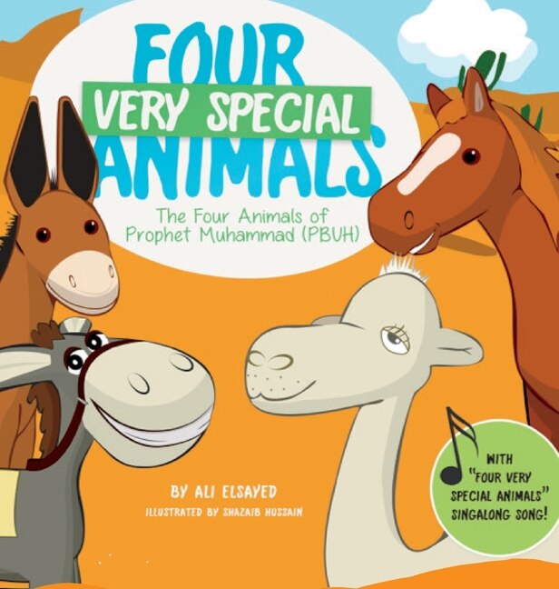 Front cover_Four Very Special Animals