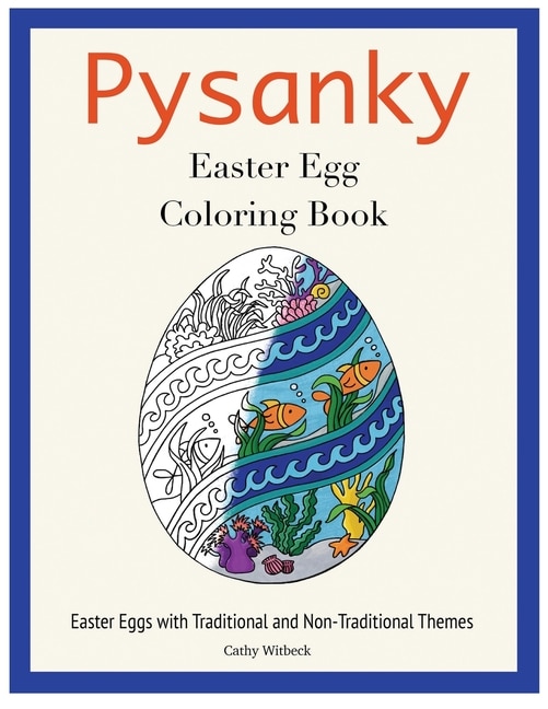 Front cover_Pysanky Easter Egg Coloring Book