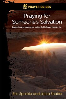 Front cover_40 Day Prayer Guides - Praying for Someone's Salvation