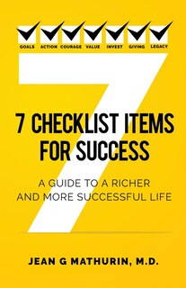 Front cover_7 CHECKLIST ITEMS FOR SUCCESS