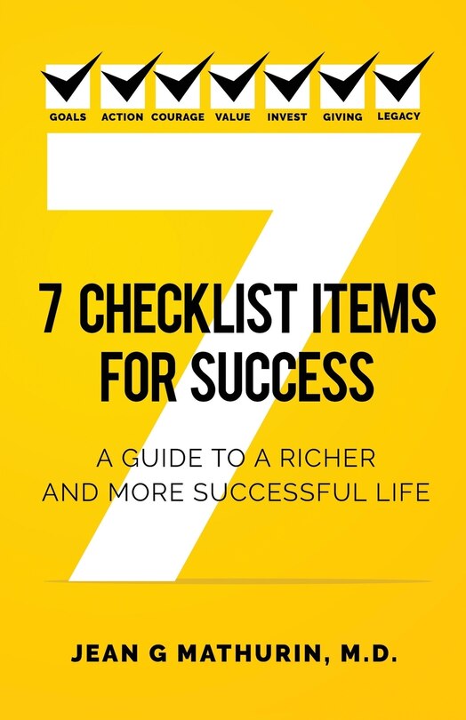 Front cover_7 CHECKLIST ITEMS FOR SUCCESS