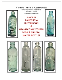 Front cover_California Hutchinson & Gravitating Stopper Soda & Mineral Water Bottles