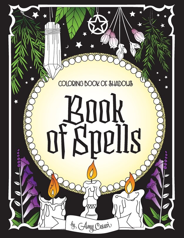 Front cover_Coloring Book of Shadows