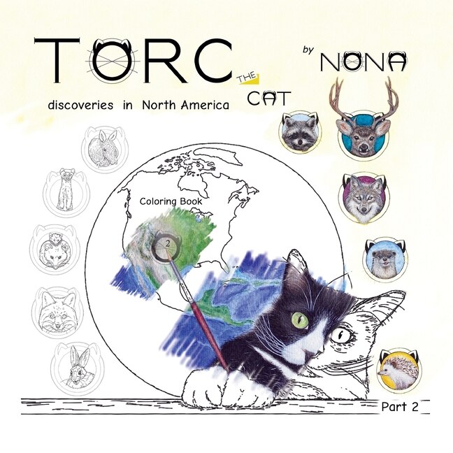 Couverture_TORC the CAT discoveries in North America Coloring Book part 2