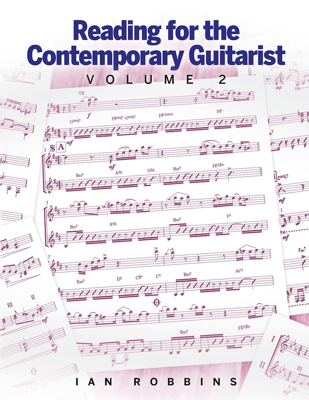 Front cover_Reading for the Contemporary Guitarist Volume 2