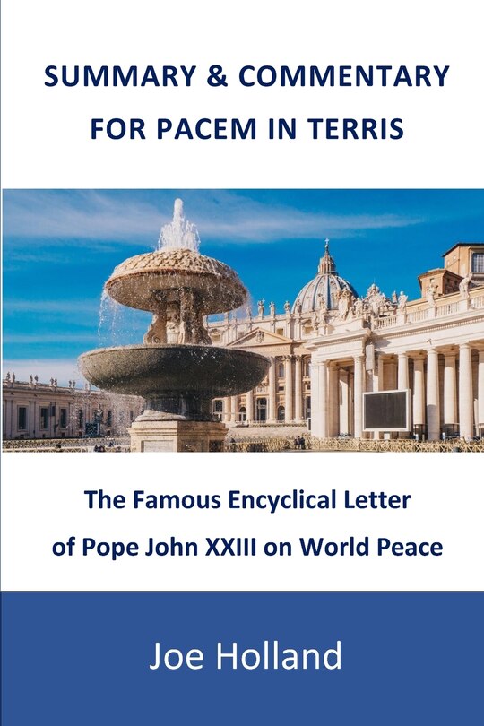 Front cover_Summary & Commentary for Pacem in Terris