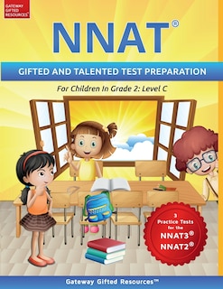 Front cover_NNAT Test Prep Grade 2 Level C