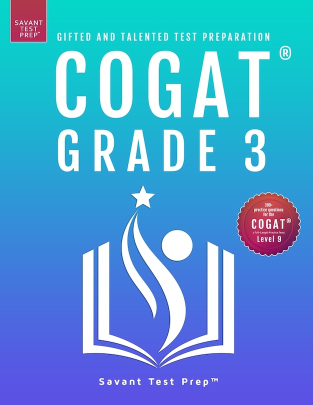 Front cover_COGAT Grade 3 Test Prep