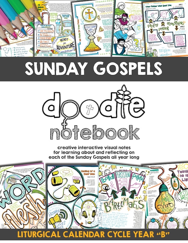 Front cover_Sunday Gospels Doodle Notes (Year B in Liturgical Cycle)