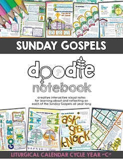 Front cover_Sunday Gospels Doodle Notes (Year C in Liturgical Cycle)