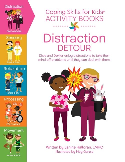 Coping Skills For Kids Activity Books: Distraction Detour image number 0