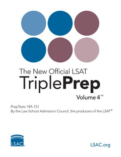 Front cover_The New Official LSAT TriplePrep Volume 4