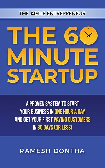 Front cover_The 60-Minute Startup
