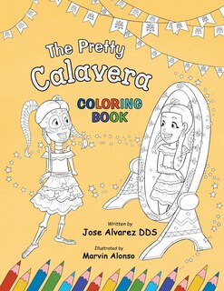 Front cover_The Pretty Calavera Coloring Book