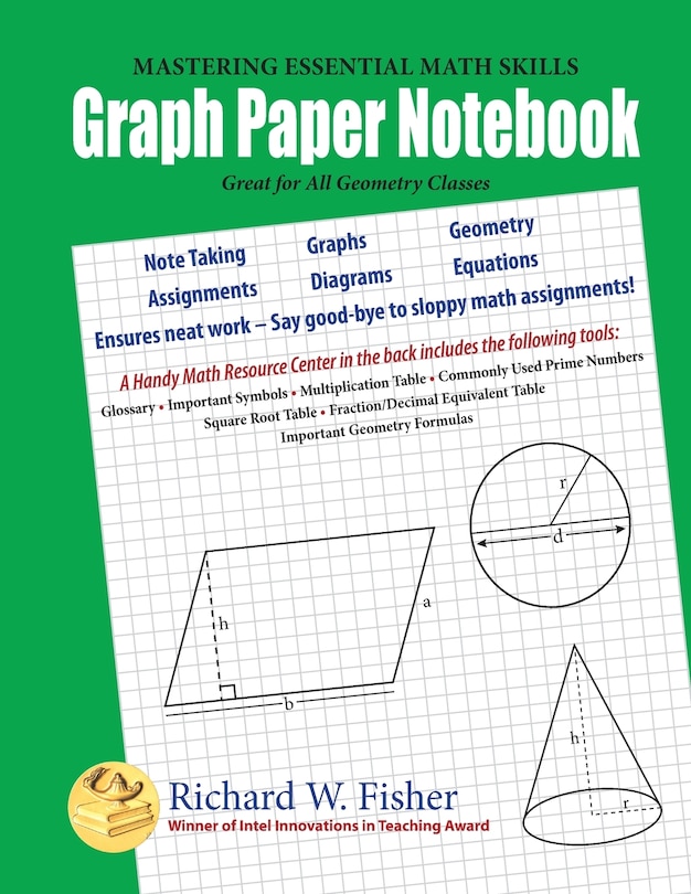 Front cover_Graph Paper Notebook - Geometry