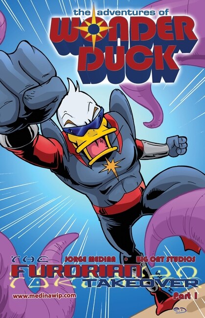 Front cover_The Adventures of Wonder Duck