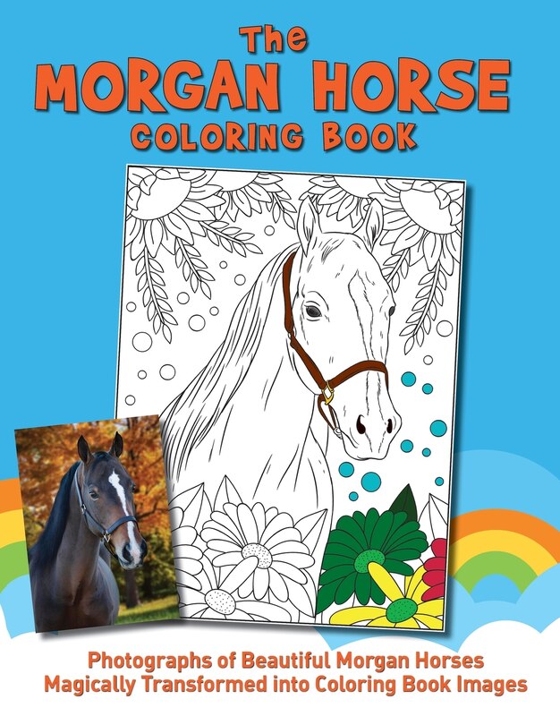 Couverture_The Morgan Horse Coloring Book