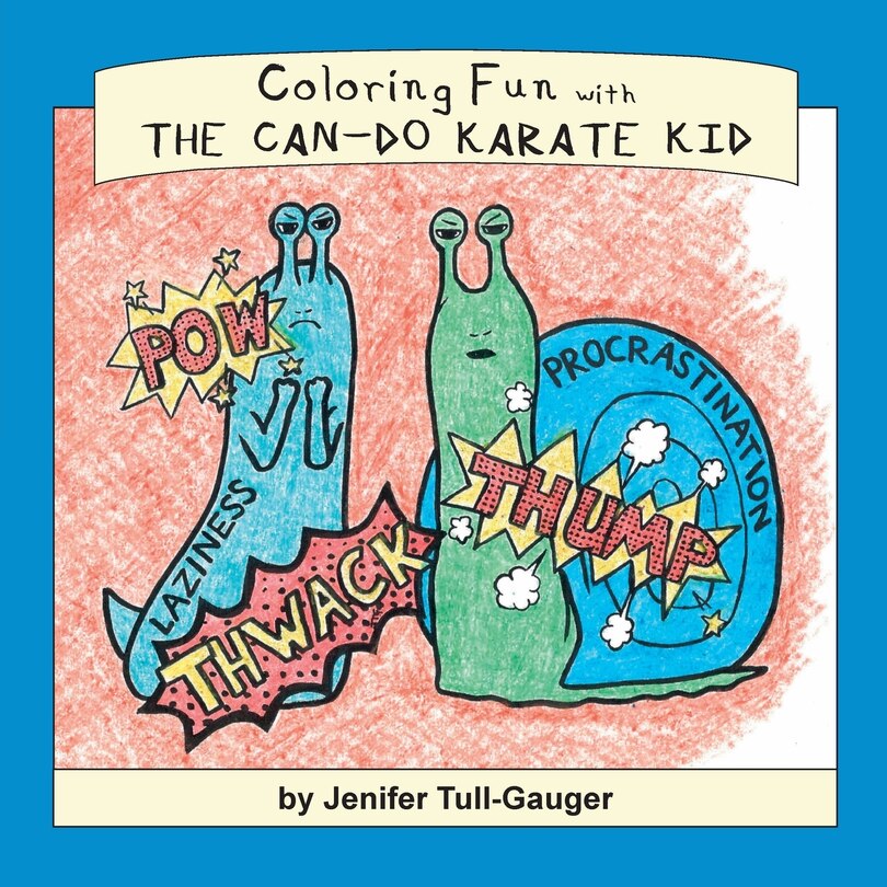 Front cover_Coloring Fun With The Can-do Karate Kid