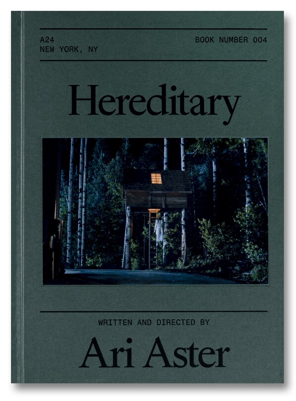 Front cover_Hereditary Screenplay