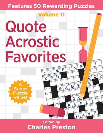 Quote Acrostic Favorites: Features 50 Rewarding Puzzles