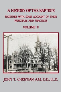 Front cover_A History of the Baptists of the United States, Volume II