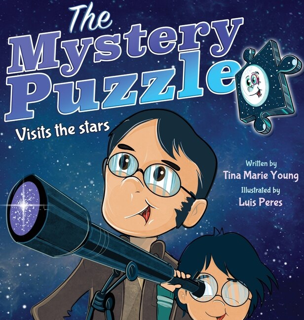 Front cover_The Mystery Puzzle Visits the Stars