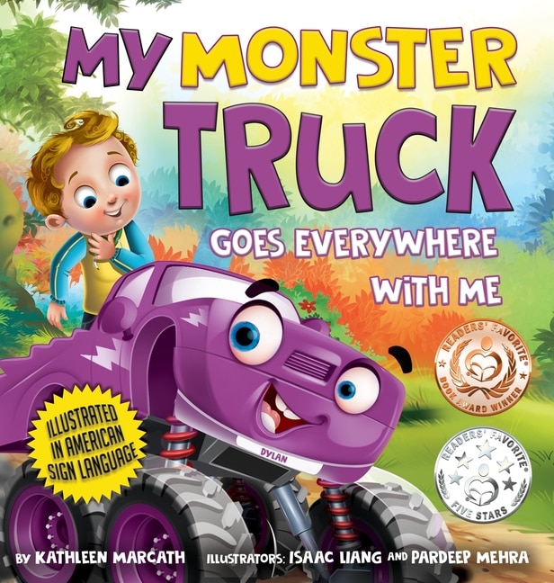 Couverture_My Monster Truck Goes Everywhere With Me