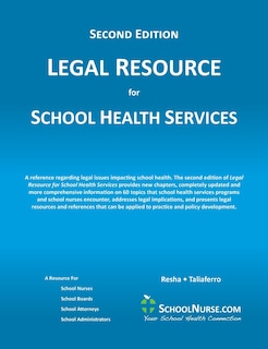 Couverture_LEGAL RESOURCE for SCHOOL HEALTH SERVICES - Second Edition - SOFT COVER