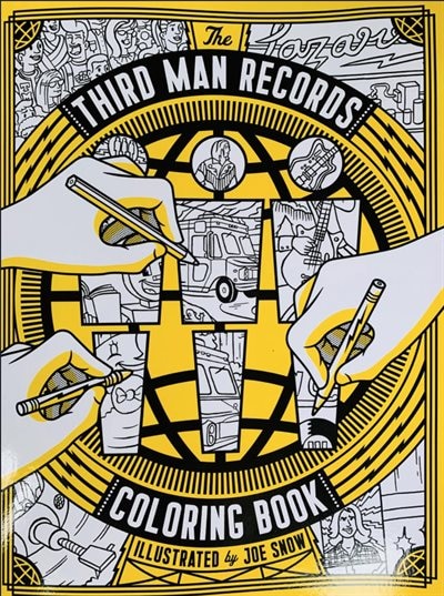 Front cover_Third Man Records Coloring Book