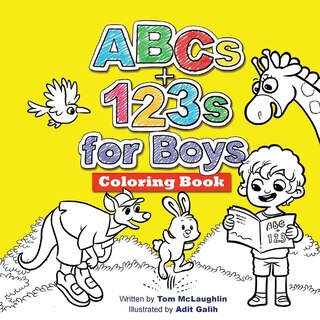 Front cover_ABCs and 123s for Boys Coloring Book