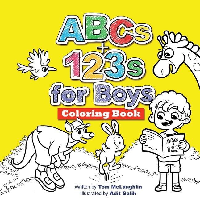 Front cover_ABCs and 123s for Boys Coloring Book