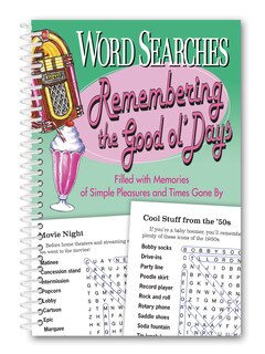 Front cover_Word Searches Remembering the Good Ol' Days