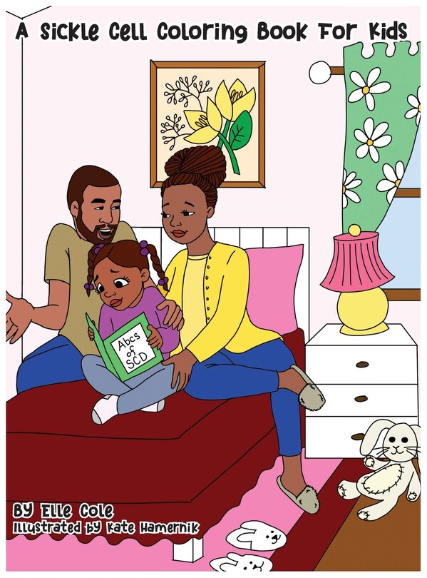 Front cover_A Sickle Cell Coloring Book for Kids