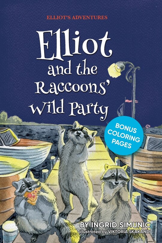 Couverture_Elliot and the Raccoons' Wild Party