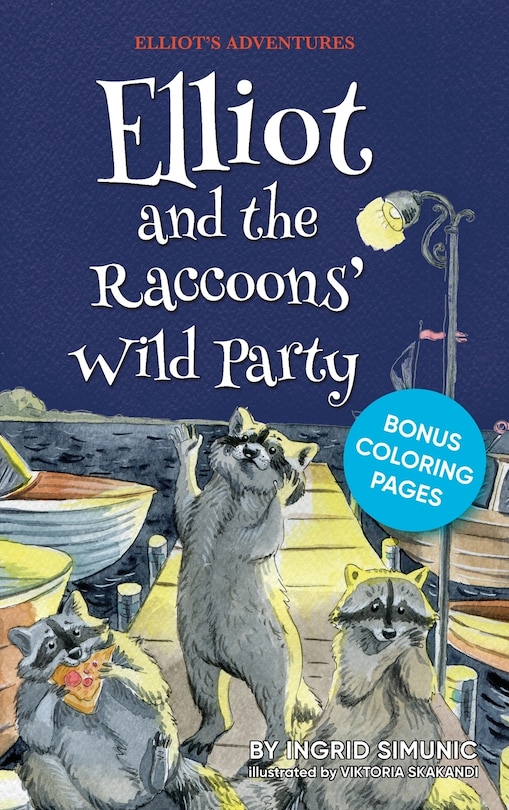 Couverture_Elliot and the Raccoons' Wild Party