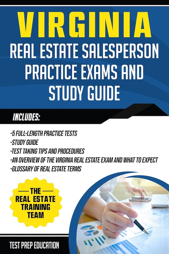 Couverture_Virginia Real Estate Salesperson Practice Exams and Study Guide