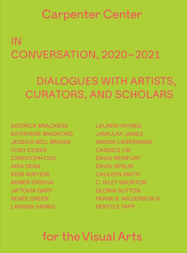 Couverture_In Conversation, 2020-2021