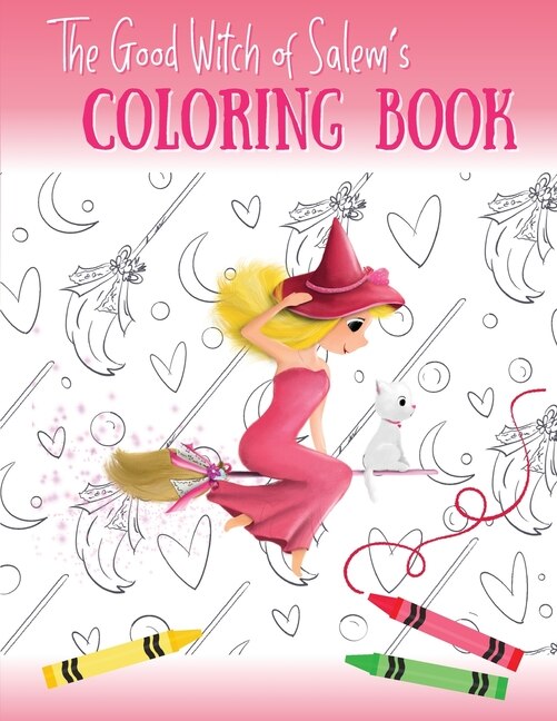 Front cover_The Good Witch of Salem's Coloring Book