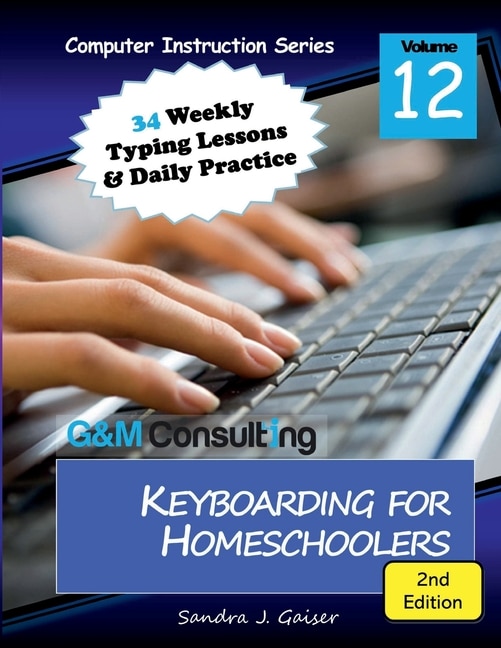 Front cover_Keyboarding for Homeschoolers, 2nd Edition