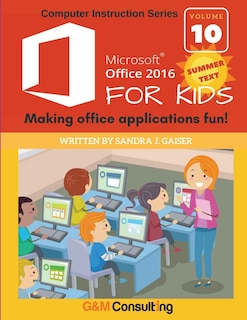 Couverture_Microsoft Office 2016 for Kids - Summer