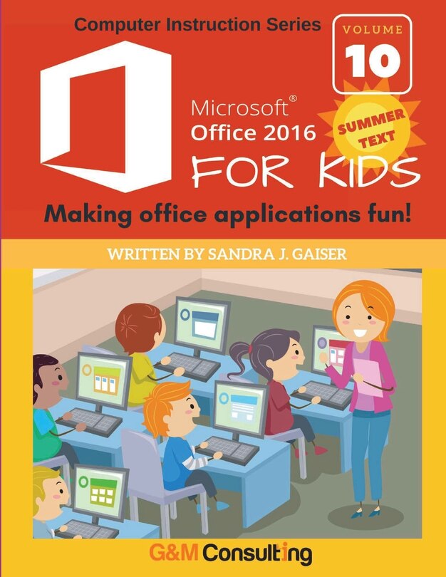 Couverture_Microsoft Office 2016 for Kids - Summer