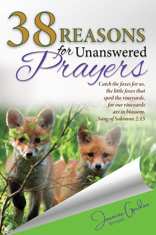 Front cover_38 Reasons For Unanswered Prayers