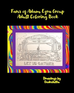 Front cover_Fans of Adam Ezra Group Adult Coloring Book