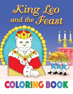 Front cover_King Leo and the Feast Coloring Book