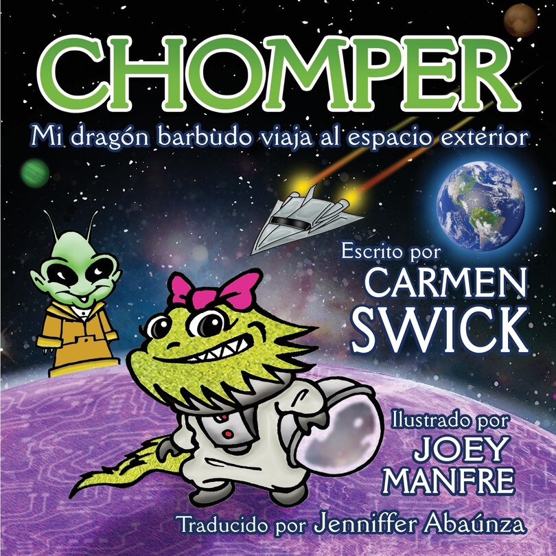 Front cover_Chomper Mi Dragon Barbudo Viaja al Espacio Exterior
