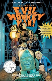 Couverture_The Saga Of Evil Monkey Man Season One