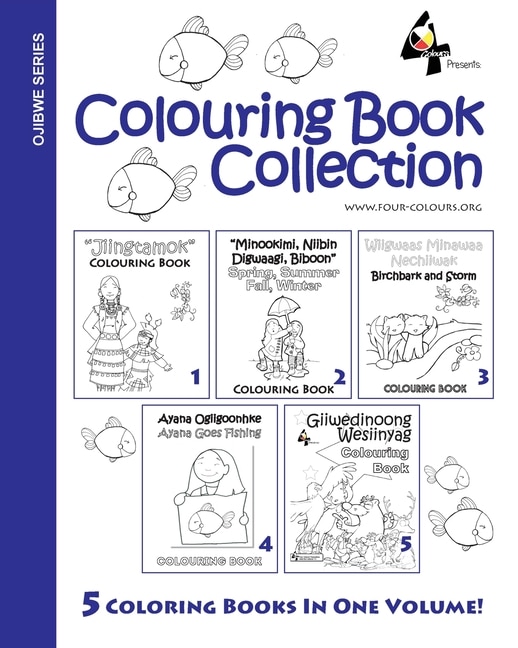 Front cover_Ojibwe Colouring Book Collection